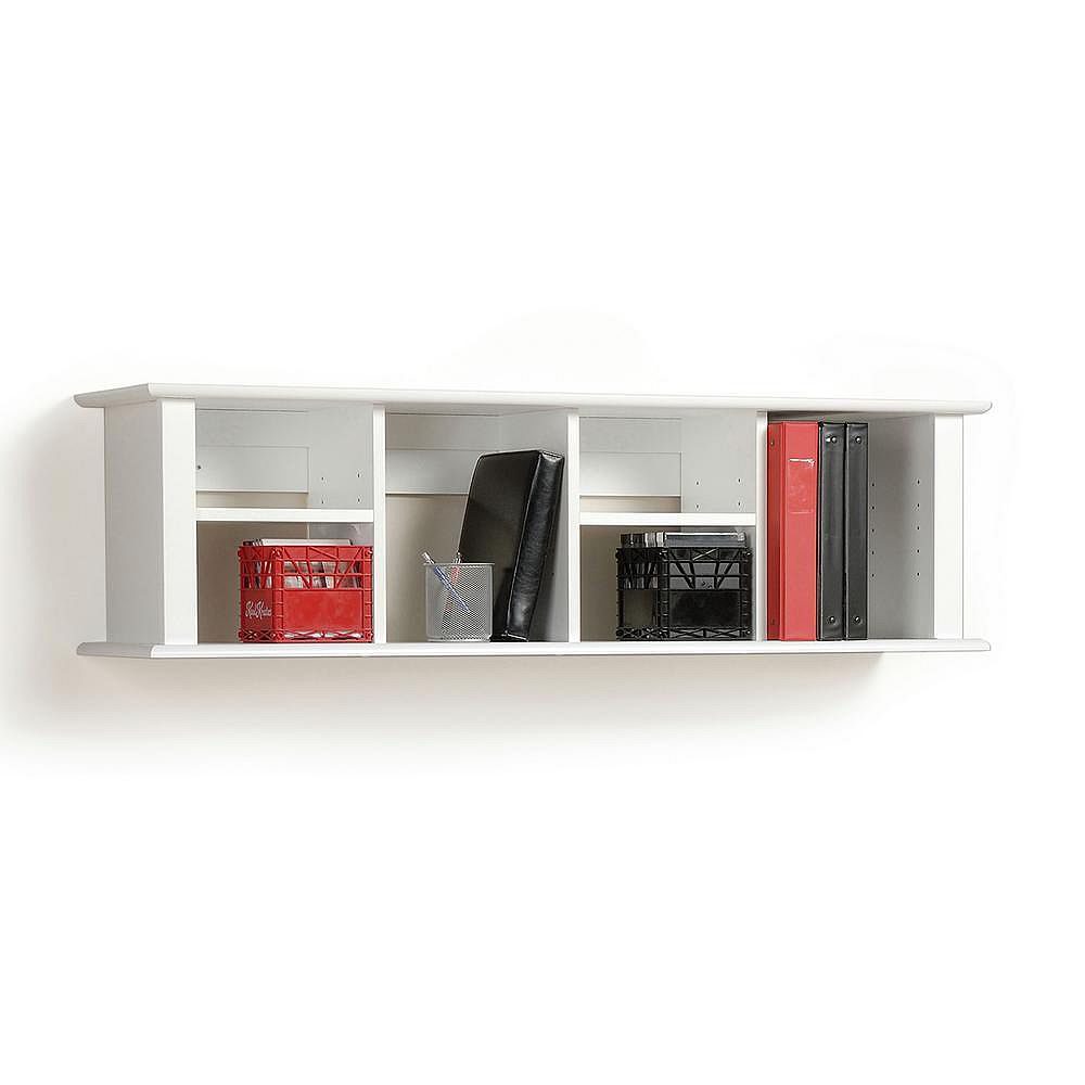 Prepac Etagere Murale Pour Bureau Blanche Home Depot Canada