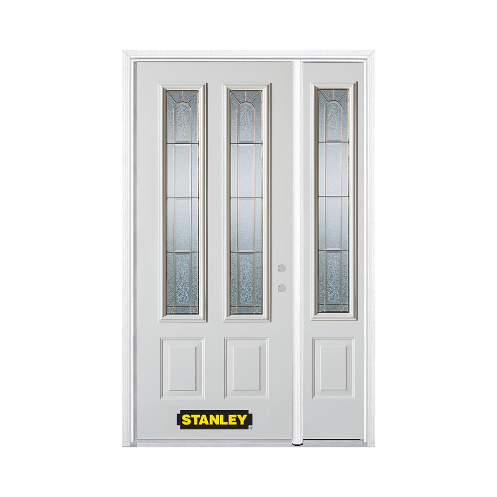 STANLEY Doors 52.75 inch x 82.375 inch Elisabeth Brass 2