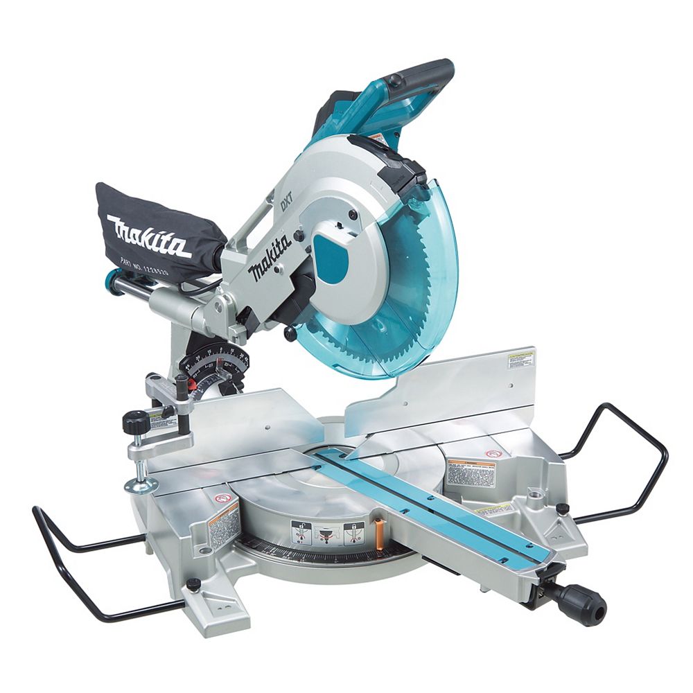 MAKITA Scie à onglets combinés double coulisse 12 po Home Depot Canada