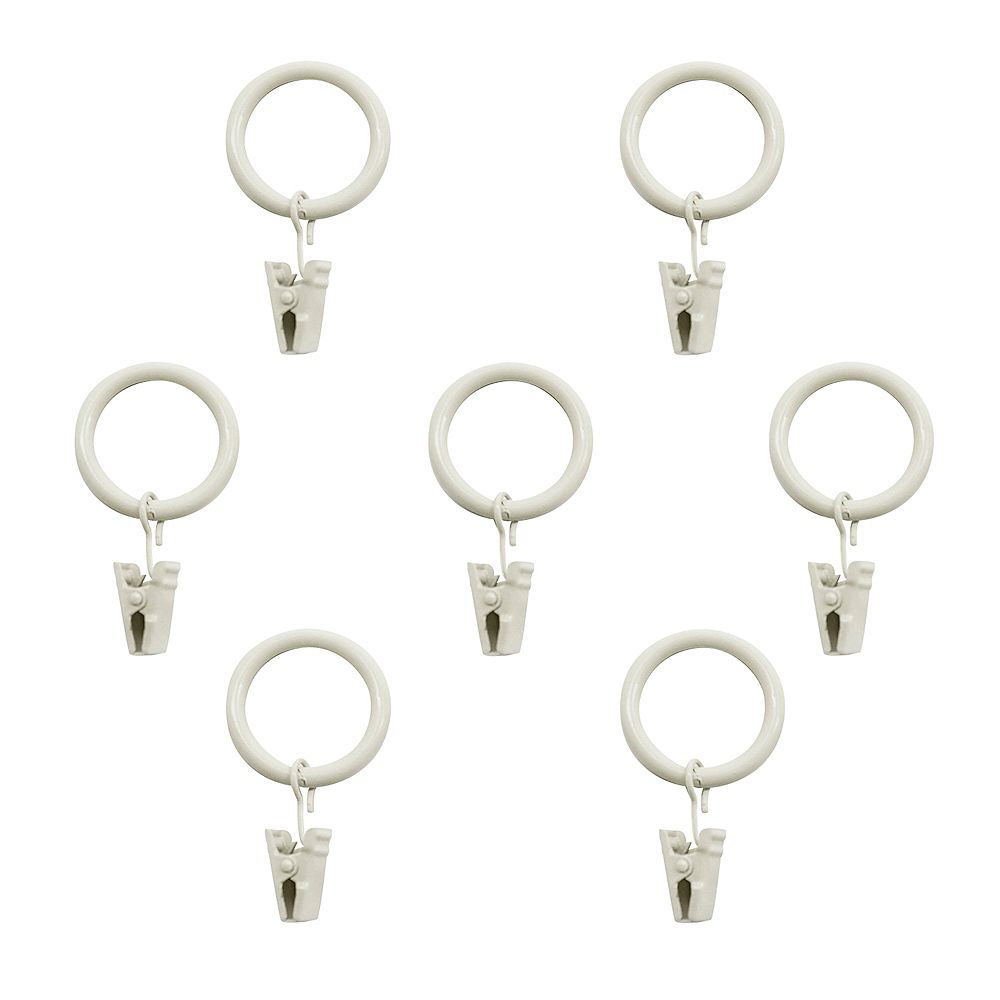 Beme Clip Rings (7Pack) In White The Home Depot Canada