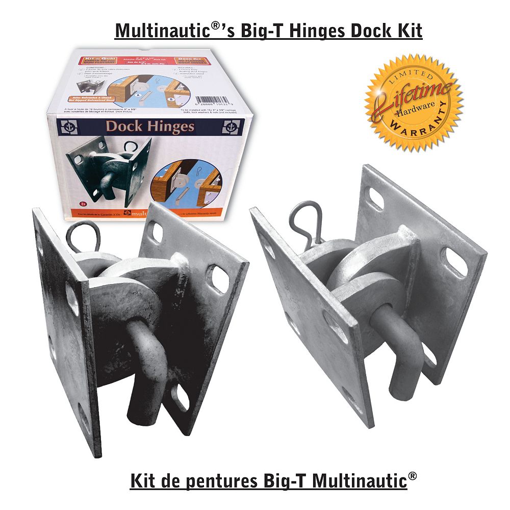 Multinautic BigT Dock Connector Hinge Kit The Home Depot Canada