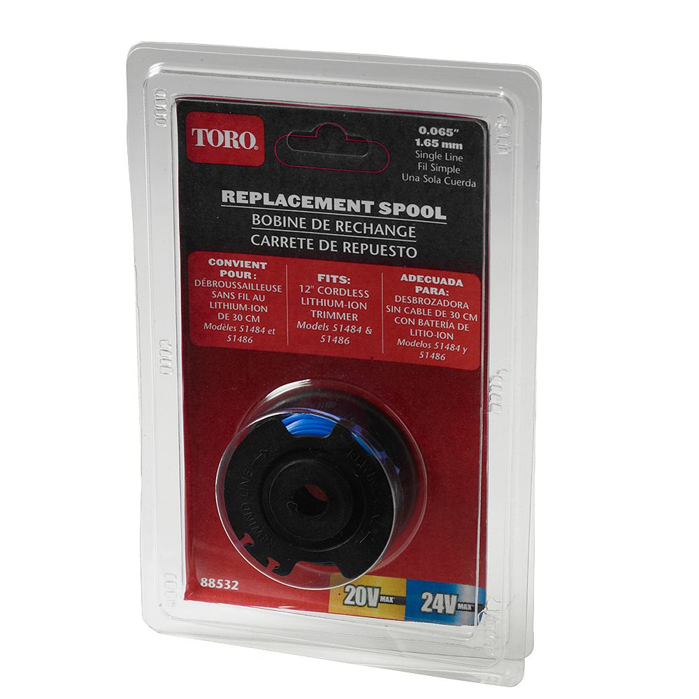 Toro Single Line Spool for 12inch Trimmer The Home Depot Canada