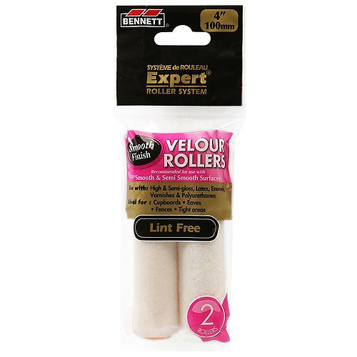 BENNETT 4 Inch. Velour Refills (2-Pack)