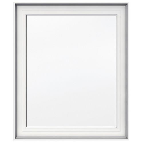 30-inch x 36-inch 5000 Series Right Handed Vinyl Casement Window with 4 9/16-inch Frame