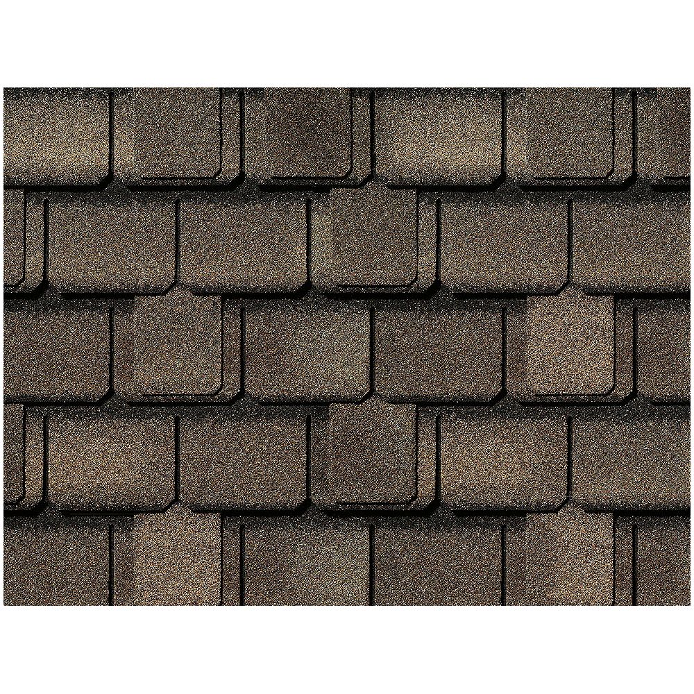 GAF Camelot® II Weathered Wood Lifetime Designer Shingles (25 sq. ft