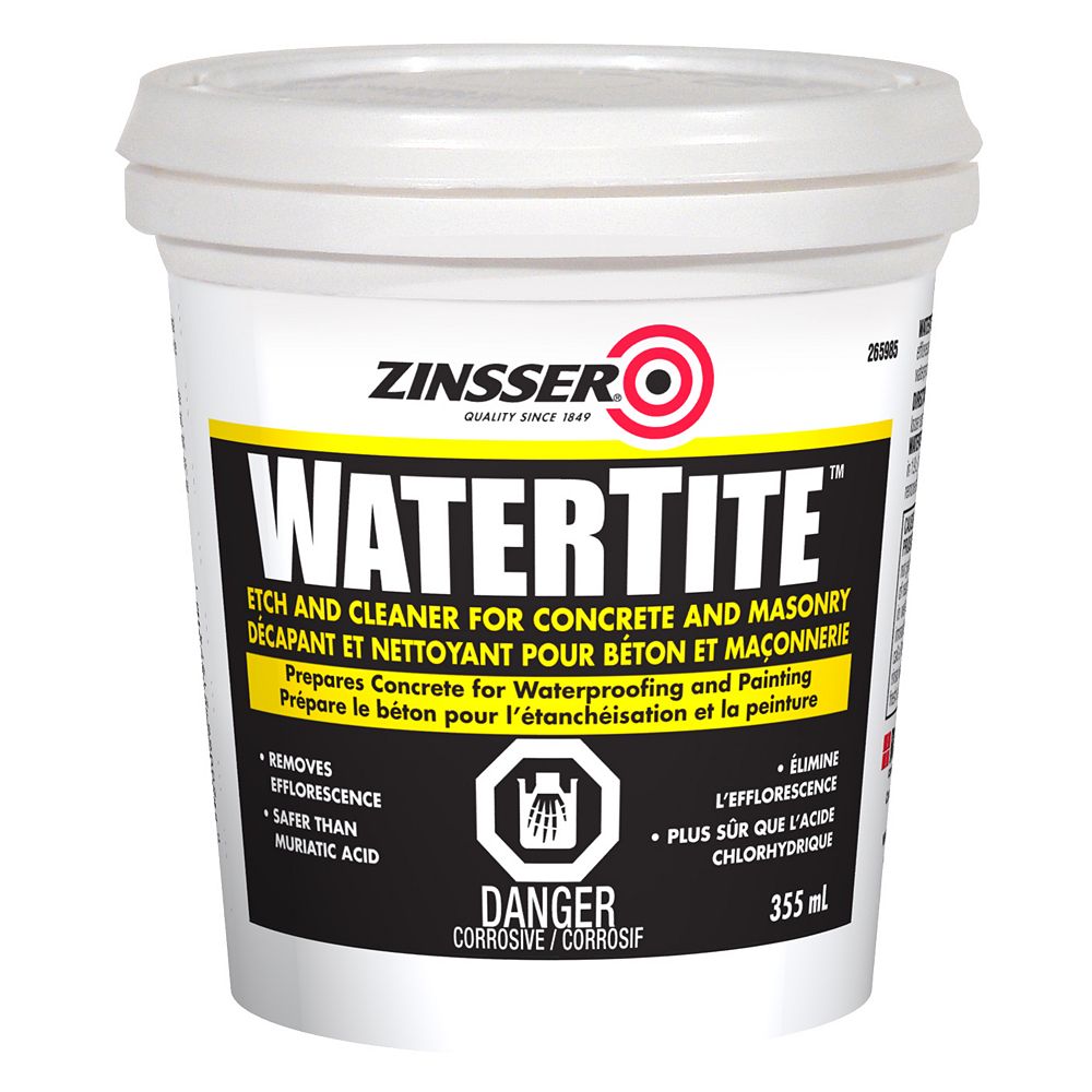 Zinsser Nettoyant Pour Gravures Watertite 355 Ml Home Depot Canada
