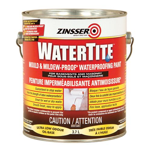 Watertite Mould & Mildew Proof Waterproofing Paint, 3.7L