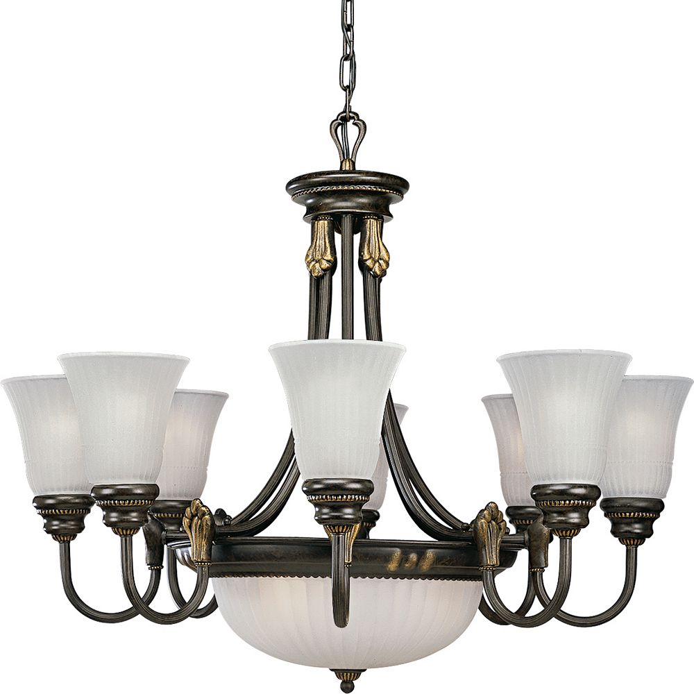 Progress Lighting Huntington Collection Bronze 8+3light