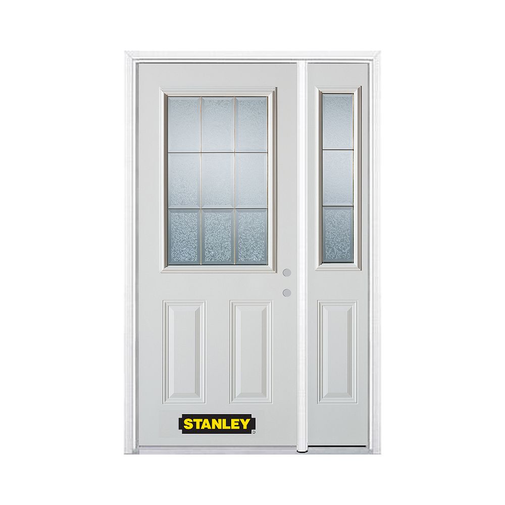 STANLEY Doors 52.75 inch x 82.375 inch Diana Brass 1/2 STANLEY Doors 52.75 inch x 82.375 inch Diana Brass 1/2