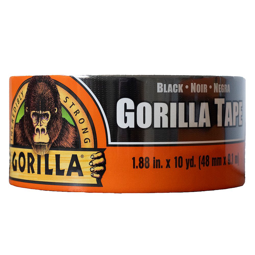 Gorilla Gorilla Black Tape 10yd The Home Depot Canada