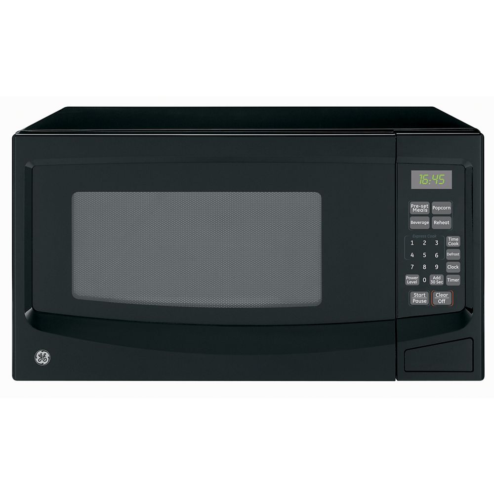Ge 1 Cuft Countertop Microwave In Black The Home Depot Canada Ge 1 Cuft Countertop Microwave In