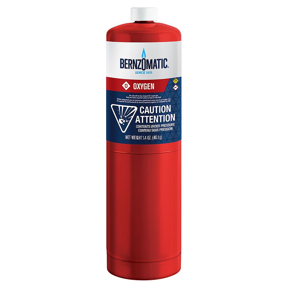 Bernzomatic 1.4 Oz Oxygen Cylinder The Home Depot Canada