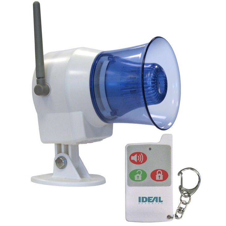 outdoor motion alarm siren