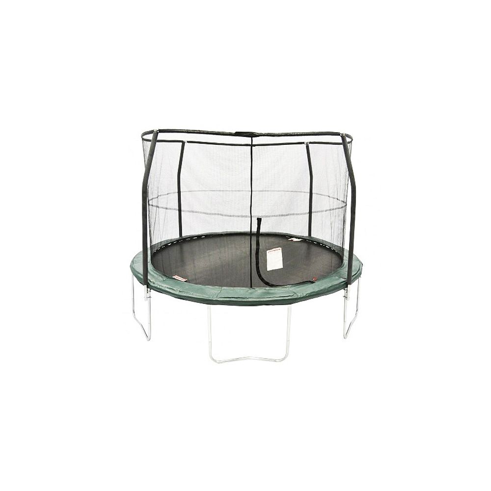 Bouncesafe 12 Ft Trampoline And Enclosure Combo The Home Depot Canada