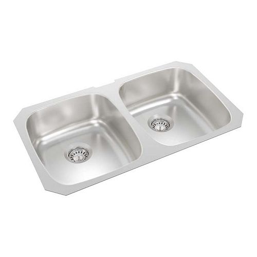 31-inch x 18-inch x 7-inch Deep Double Bowl Undermount Kitchen Sink