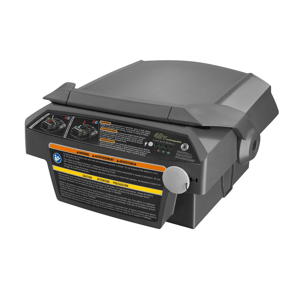 RYOBI 48V Cordless SelfPropelled Lawn Mower Replacement Battery The Home Depot Canada
