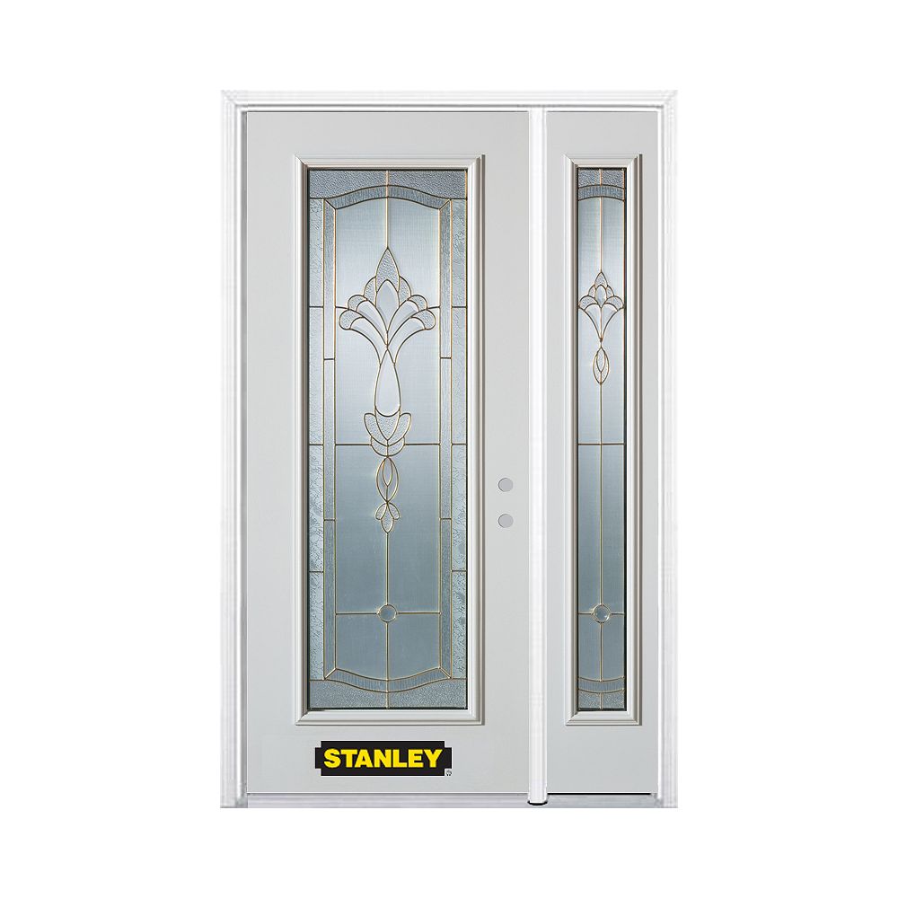 STANLEY Doors 52.75 inch x 82.375 inch Karina Brass Full