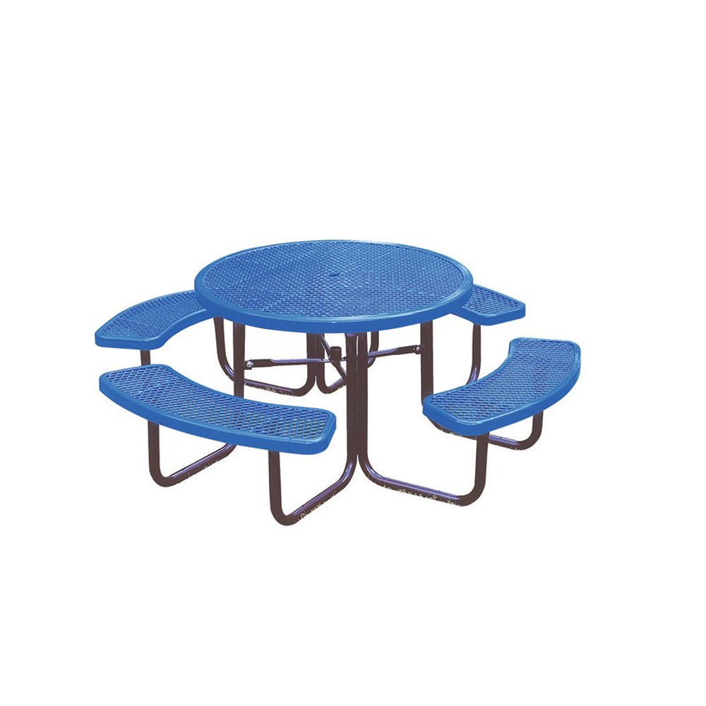 Ultrasite 46 Inch Commercial Round Table In Blue The Home Depot Canada Ultrasite 46 Inch Commercial Round, Where Does The Term Round Table Come From