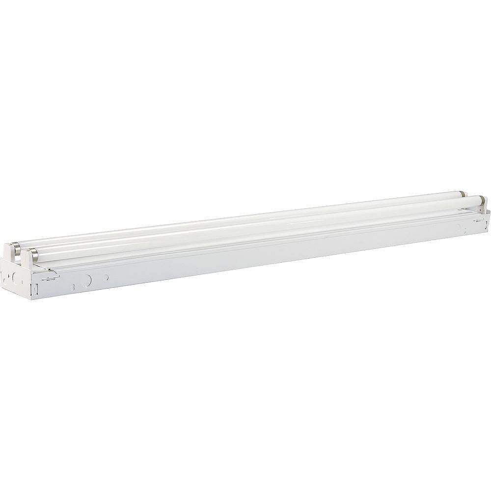 Progress Lighting White 2light, 48 inch Fluorescent Strip The Home