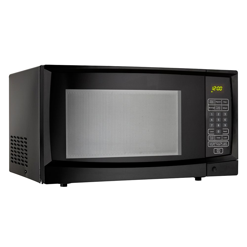 Danby Designer 1.1 cu. ft. Countertop Microwave in Black The Home
