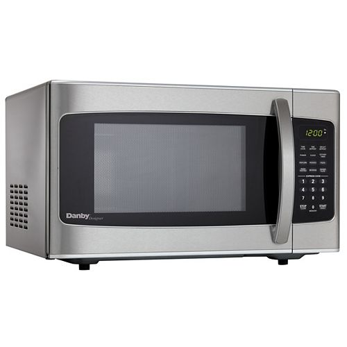 Whirlpool 1.6 cu. ft. Countertop Microwave in Black Stainless Steel