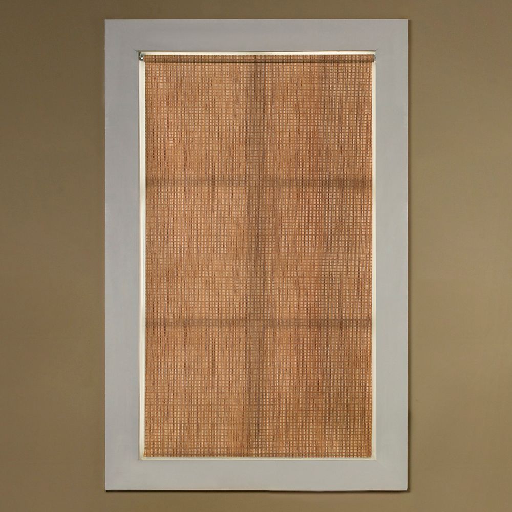 Levolor Levolor Cut to Size Decorative Cinnamon Roller Shade, 55 Inch x 72 Inch The Home Depot