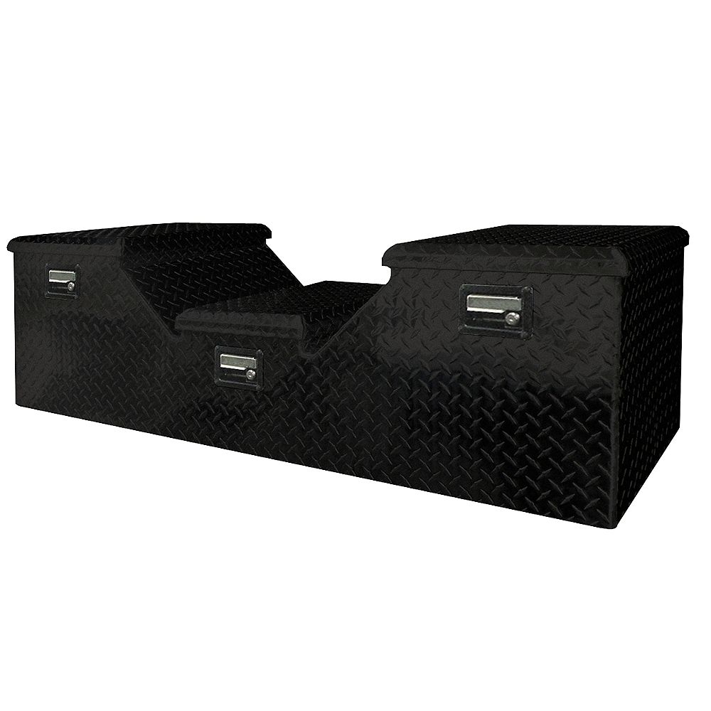 Tradesman 5th Wheel Aluminum Truck Box in Black The Home Depot Canada