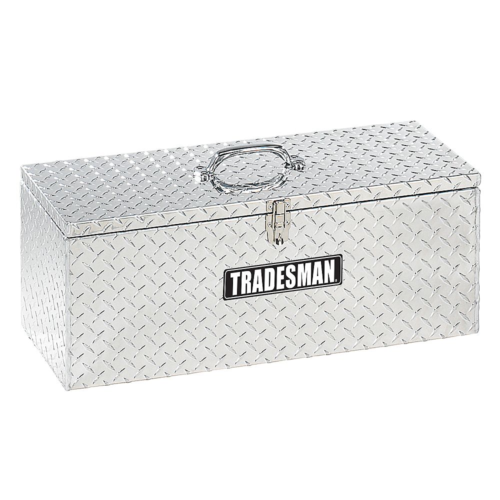 Tradesman 30-inch Handheld Tool Box in Aluminum | The Home Depot Canada