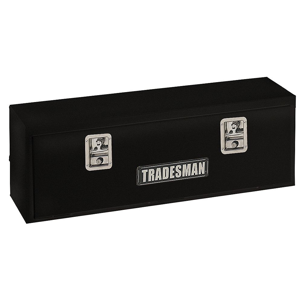Tradesman 60inch Top Mount Steel Truck Tool Box in Black The Home