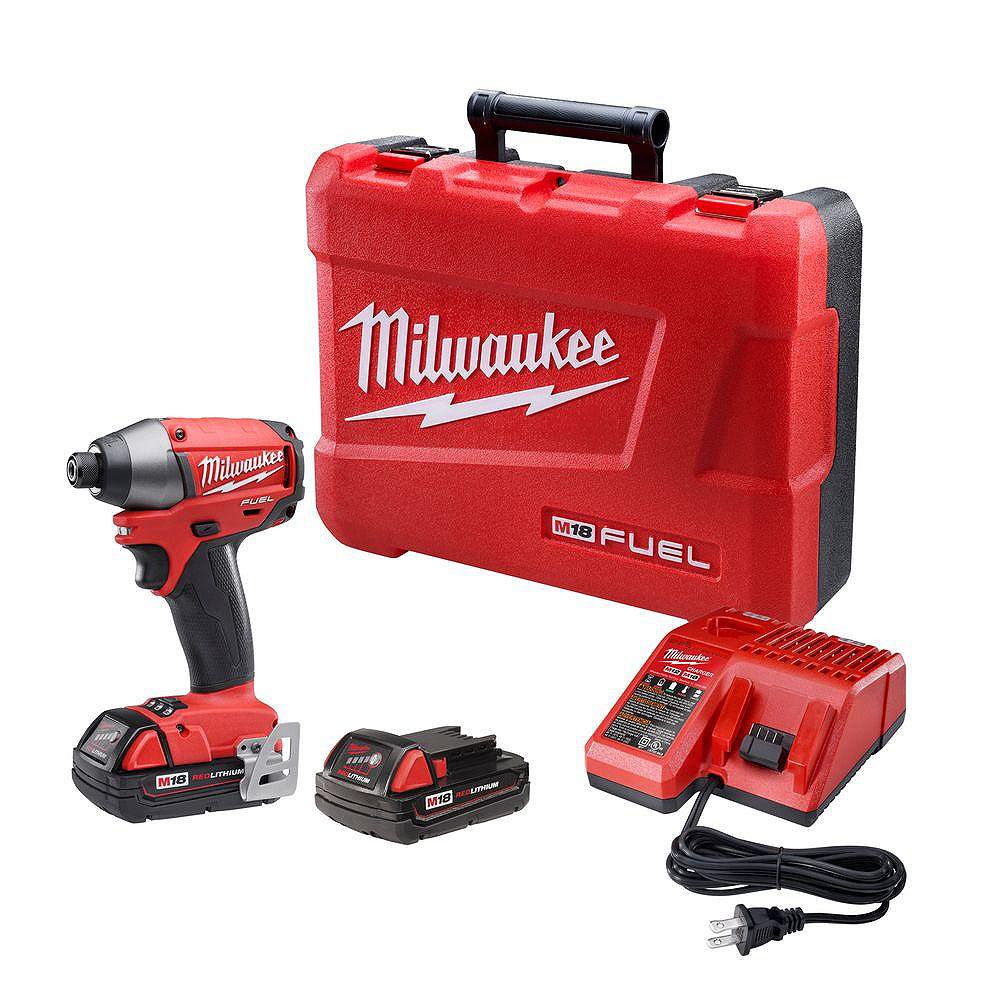 Milwaukee Tool M18 FUEL 18-Volt Lithium-Ion Brushless Cordless 1/4 in ...