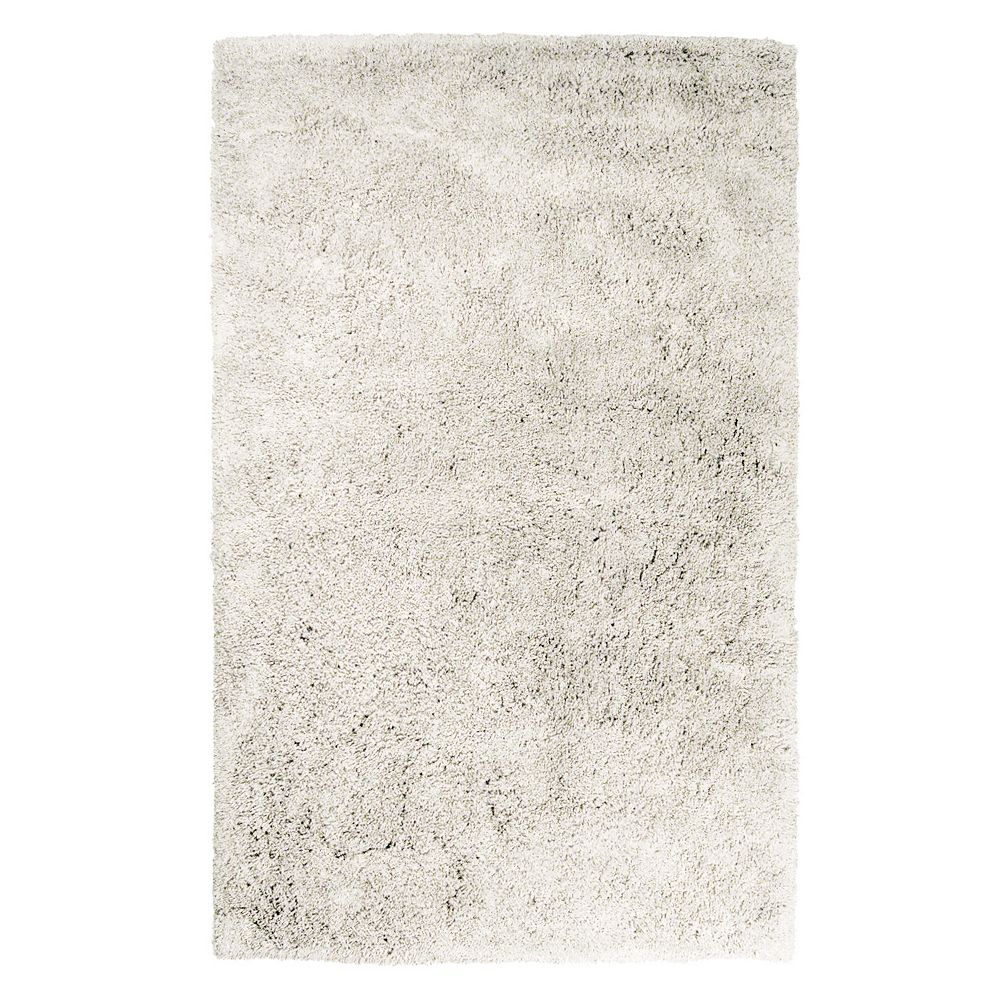 Lanart Rug Kashmir OffWhite 4 ft. x 6 ft. Indoor Shag Rectangular Area