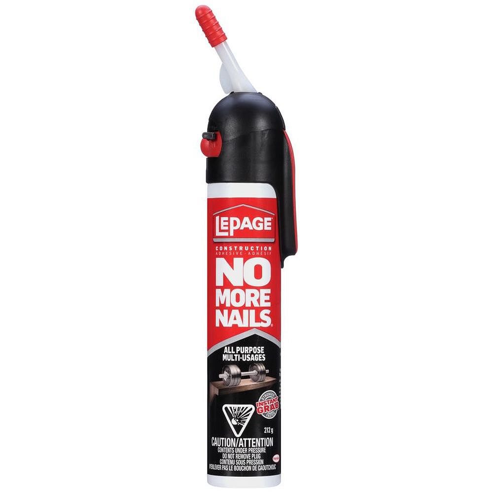 LePage LePage No More Nails All Purpose Construction Adhesive, 212 g