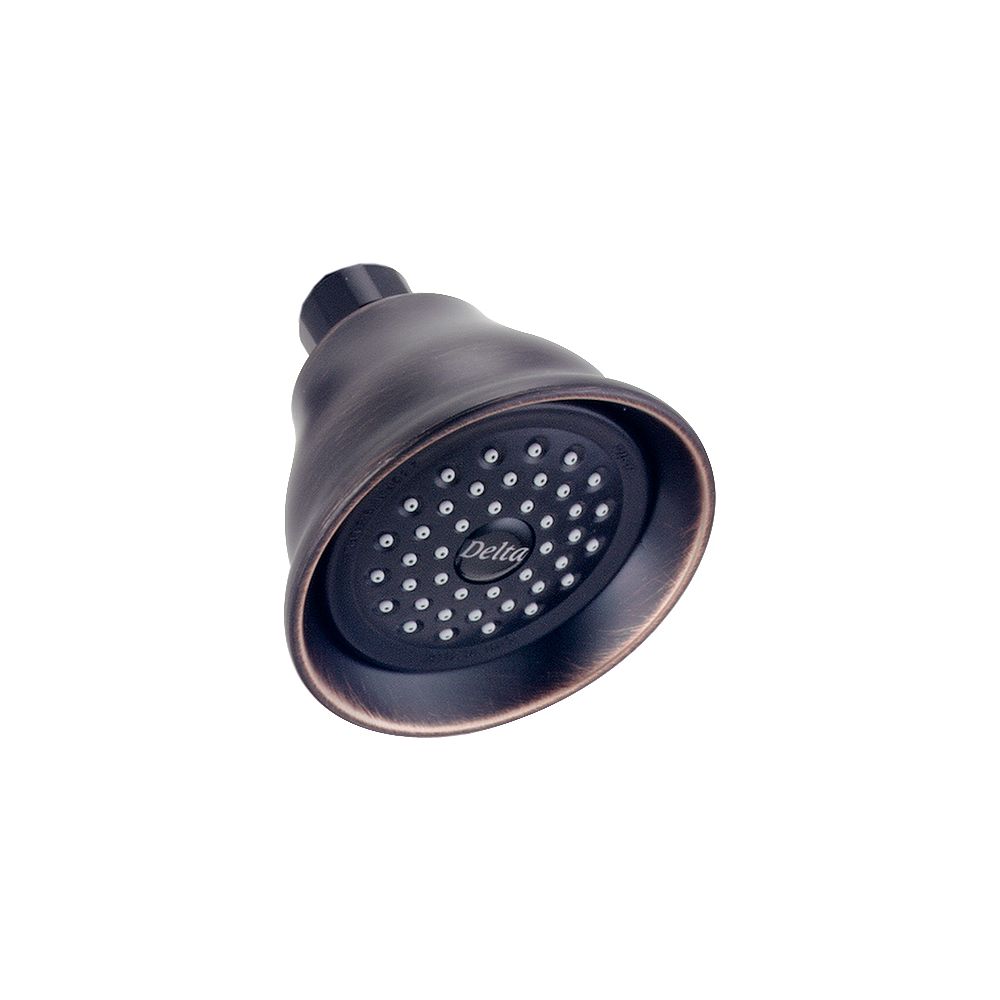 Delta Lahara Showerhead in Bronze The Home Depot Canada