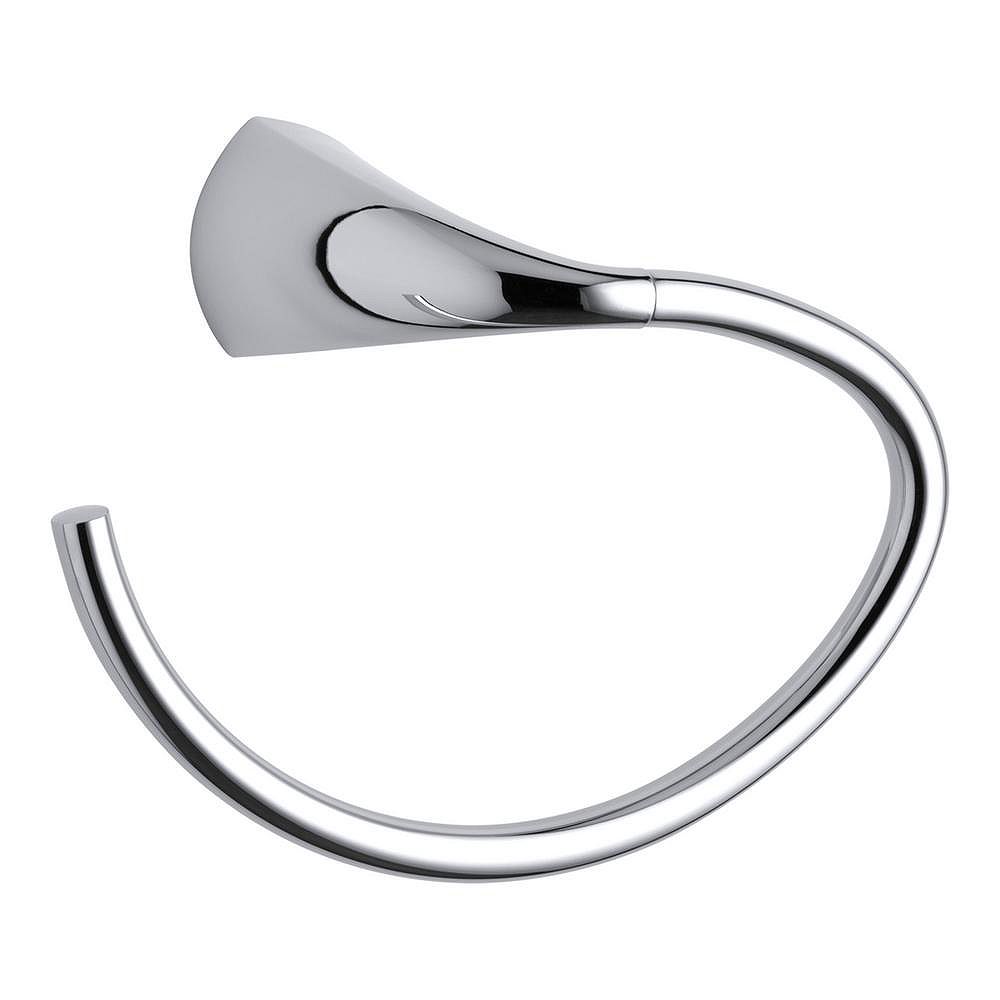 KOHLER Alteo Towel Ring in Polished Chrome | The Home Depot Canada