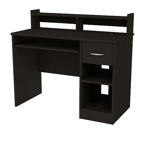 Freeport 42-inch x 36.75-inch x 20-inch Standard Computer Desk in Black