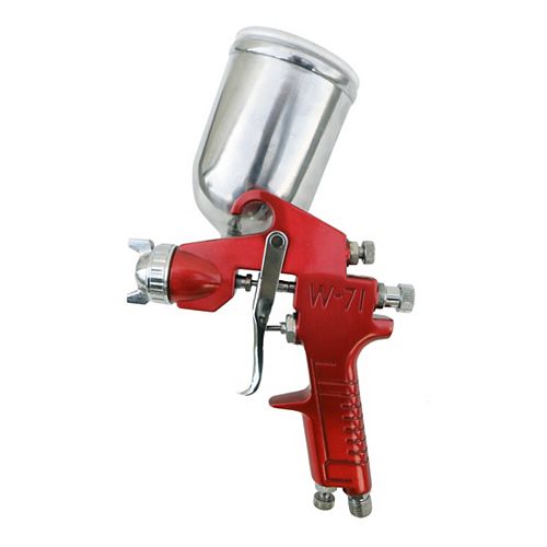 SP-352 Gravity Feed Spray Gun with Aluminum Swivel cup