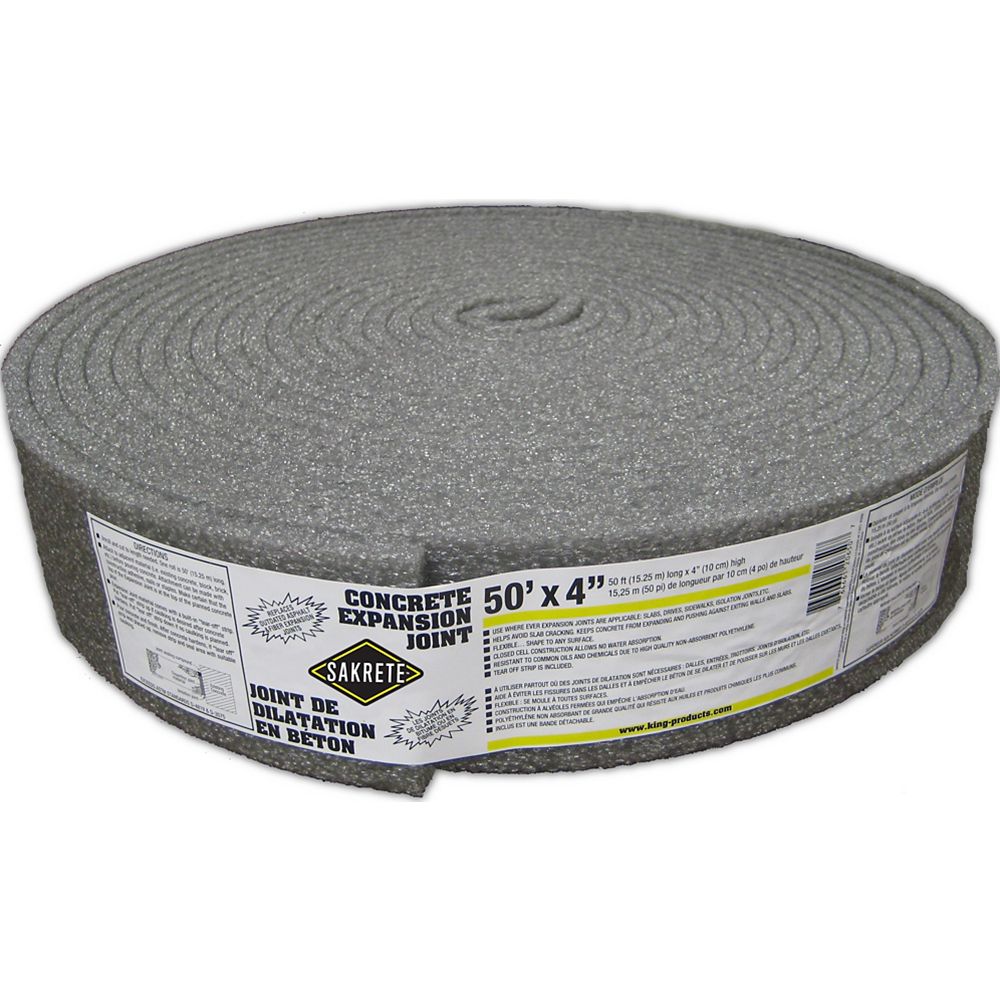 pic Concrete Expansion Joint Filler Products concrete expansion joint 4 inch x 50 ft