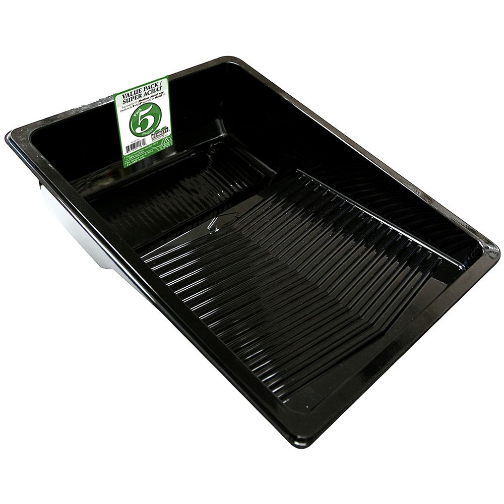 5 Pack 91/2 inch. Tray Liners for XL Tray The Home Depot