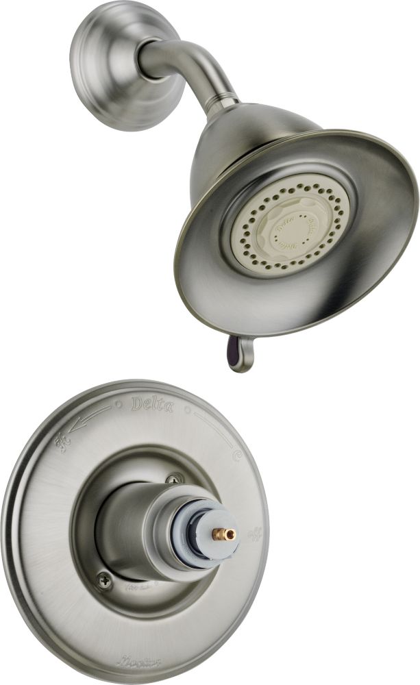 Delta Victorian 3Spray Shower Faucet in Stainless Steel The Home