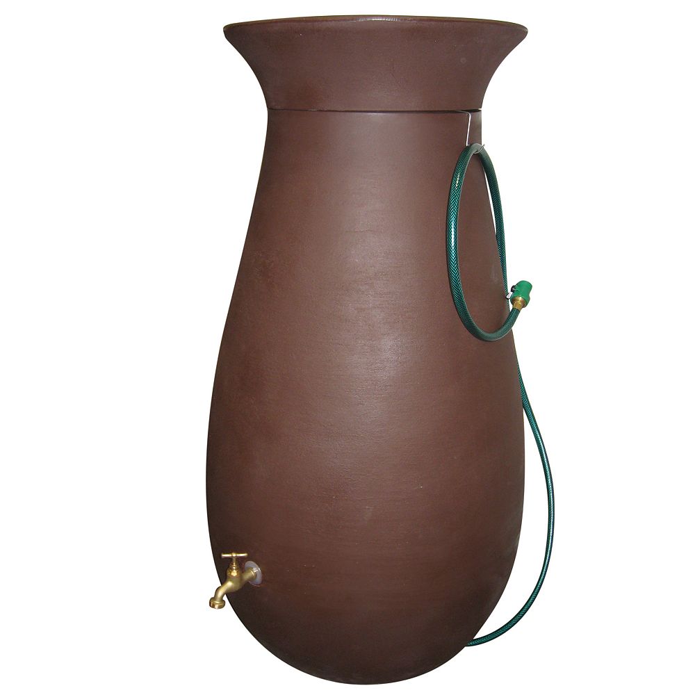 Algreen Products Cascata 65 Gal. Decorative Rain Barrel ...