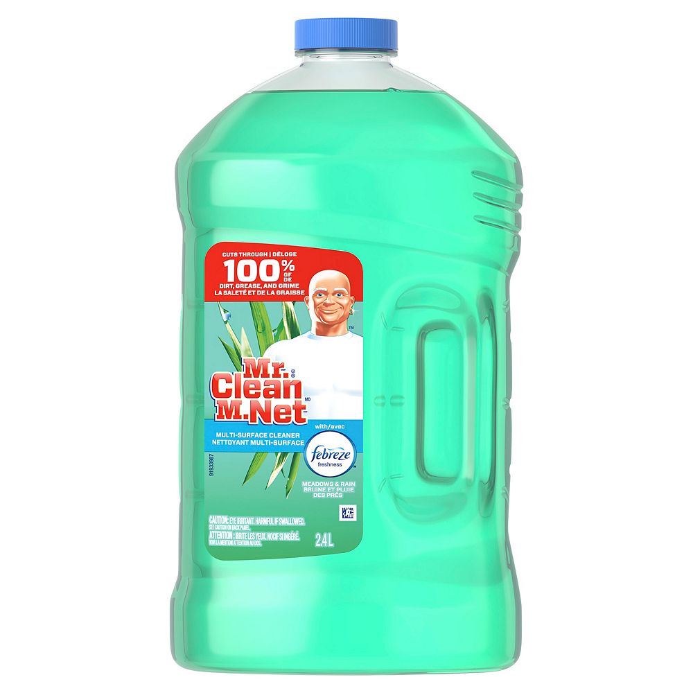 Mr. Clean 2.4 L MultiSurface Cleaner with Freshness (Meadows & Rain