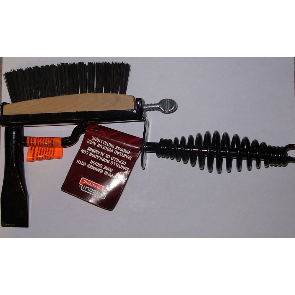 Lincoln Electric Chipping Hammer W/Brush | The Home Depot Canada