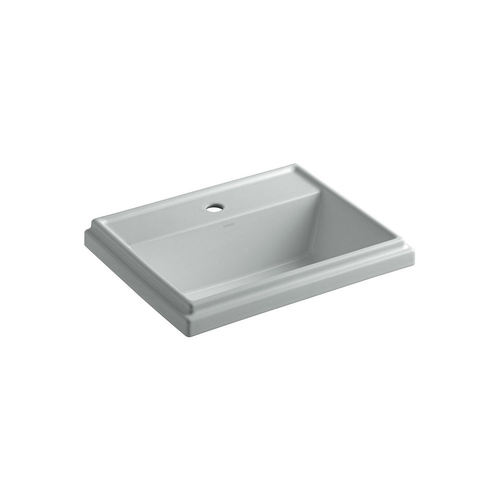 Kohler Treshamr Rectangular Drop In Bathroom Sink With Single Faucet Hole The Home Depot Canada