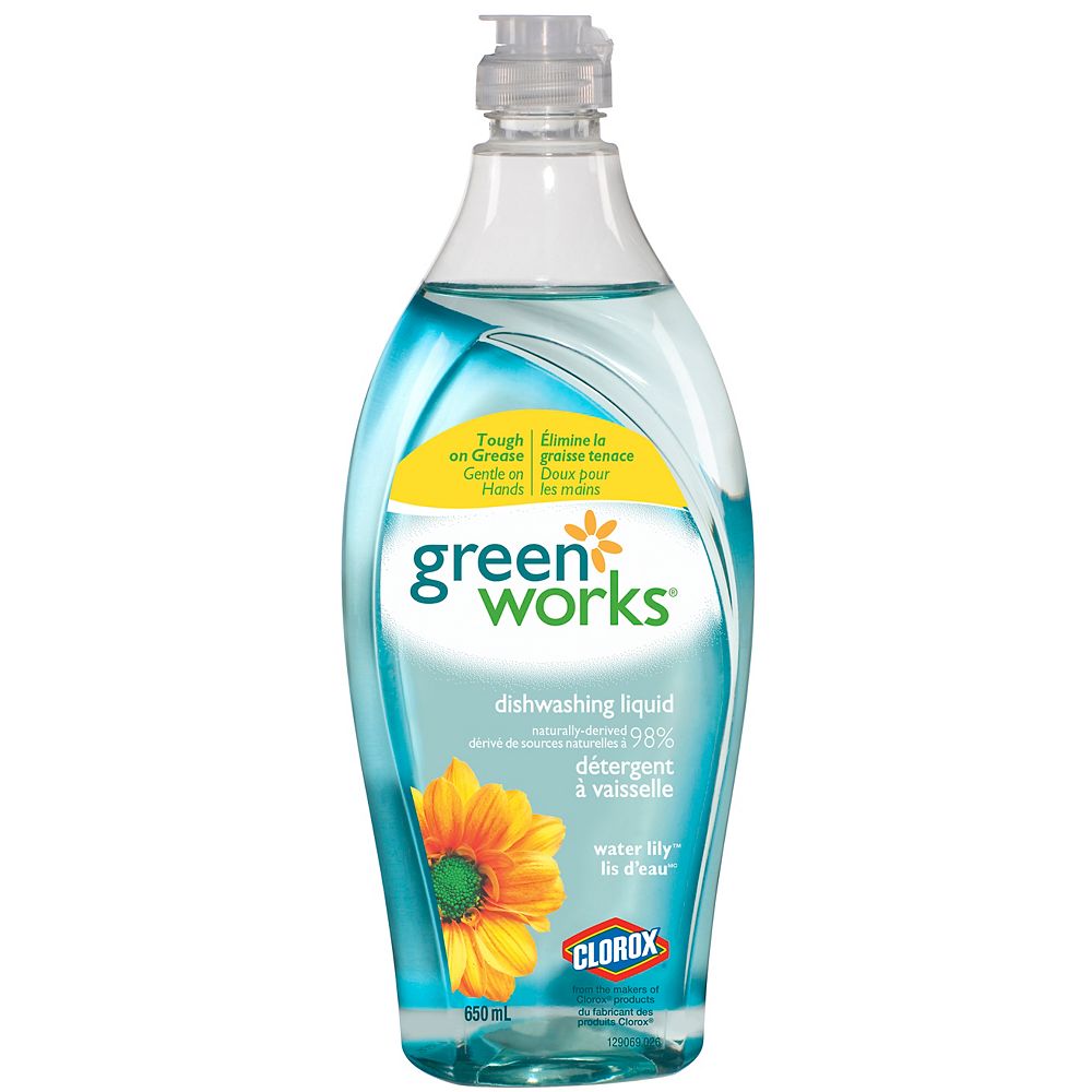 GreenWorks Liquid Dish Det 650ML Water Lily The Home Depot Canada