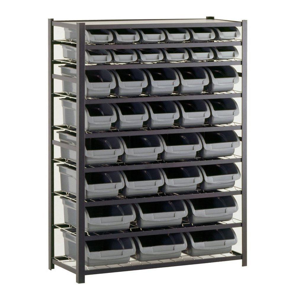 Sandusky 57 in. H x 44 in. W x 16 in. D 36Bin Industrial Storage Rack