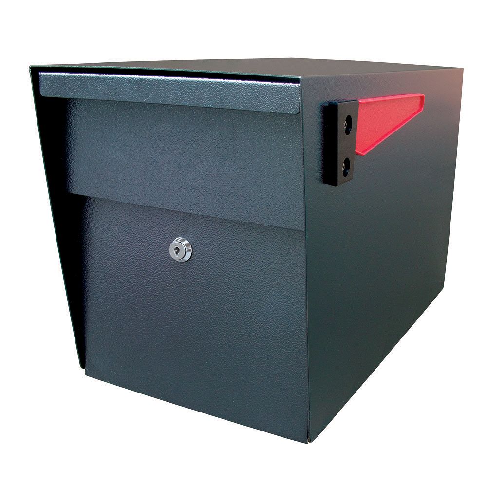Mail Boss Black Mail Boss Curbside Security Locking Mailbox The Home