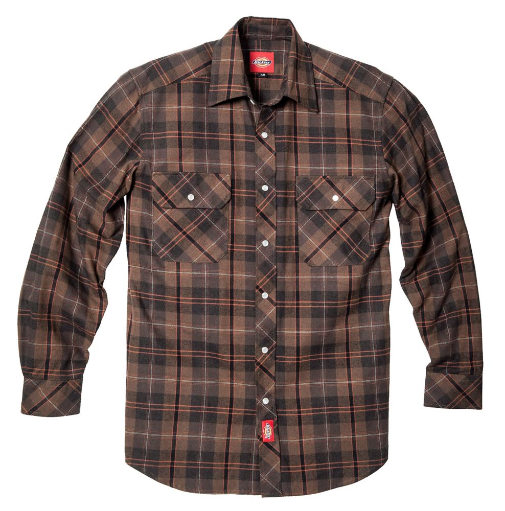 dickies pearl snap shirt