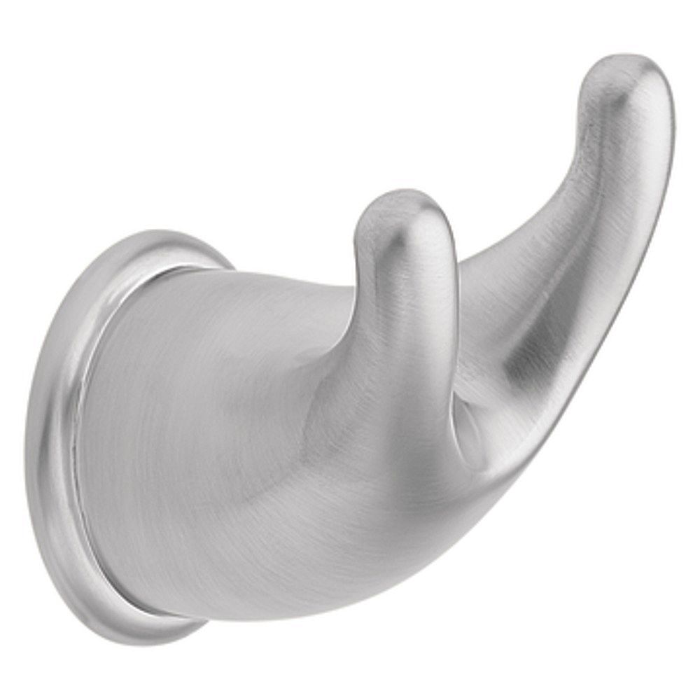 MOEN Brushed Chrome Mason Double Robe Hook The Home Depot Canada