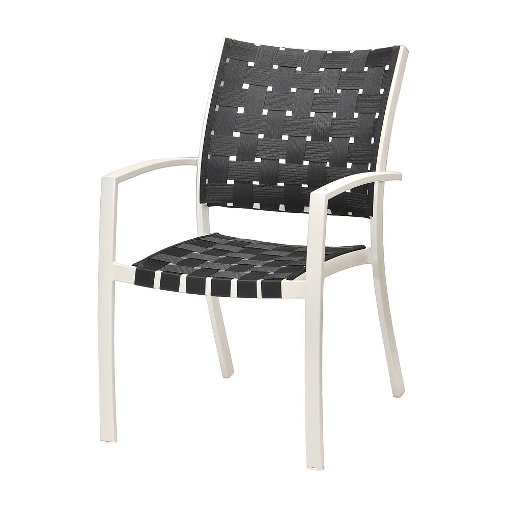 Hdg Black Strap Chair The Home Depot Canada