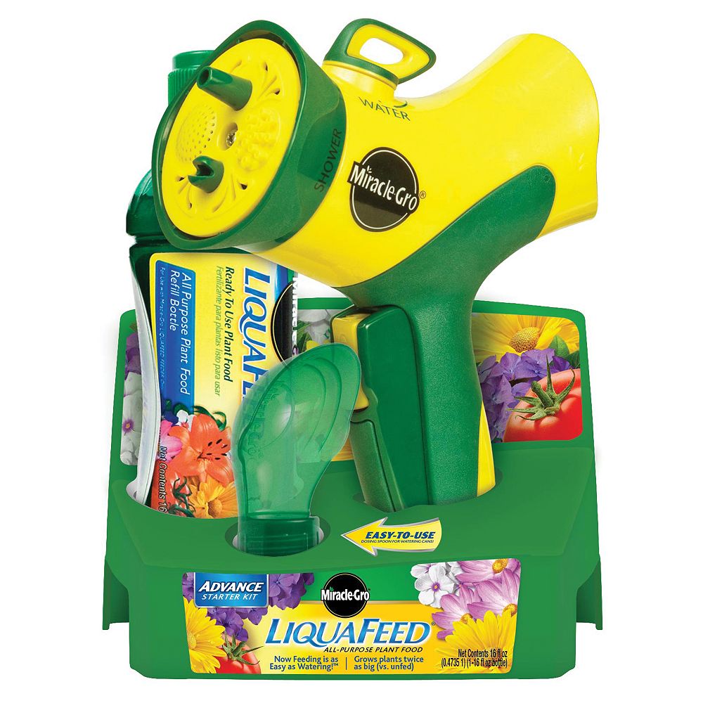 Miracle-Gro Liquafeed Advance Starter Kit | The Home Depot ...
